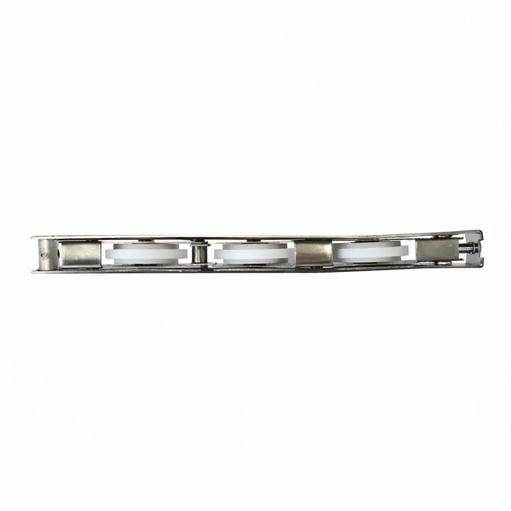Roldana Gold Tripla RG-U300A para Trilho U - 300kg por Folha (Atacado) - Miniatura 3